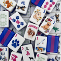 Dog Days of Summer American Mahjong Tile Set (Pre-Order)