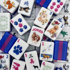 Dog Days of Summer American Mahjong Tile Set (Pre-Order)