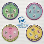 Mahjong NFC Interactive Acrylic Coasters