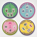 Mahjong NFC Interactive Acrylic Coasters