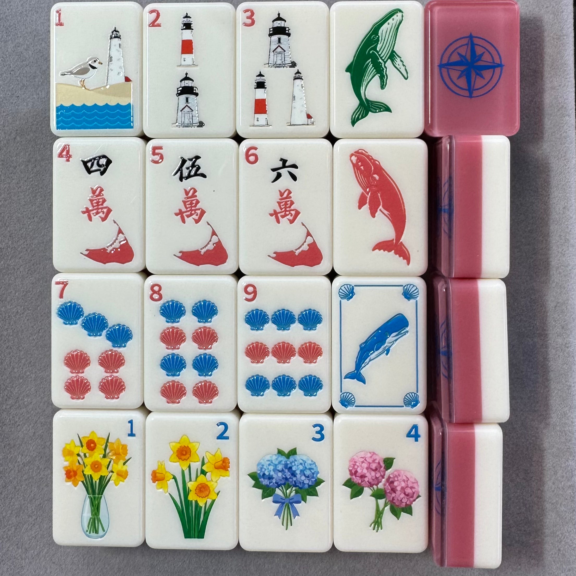 Nantucket Dreams Compass Rose Edition Tile Set — Reserve Yours (Expected Early Fall 2026)