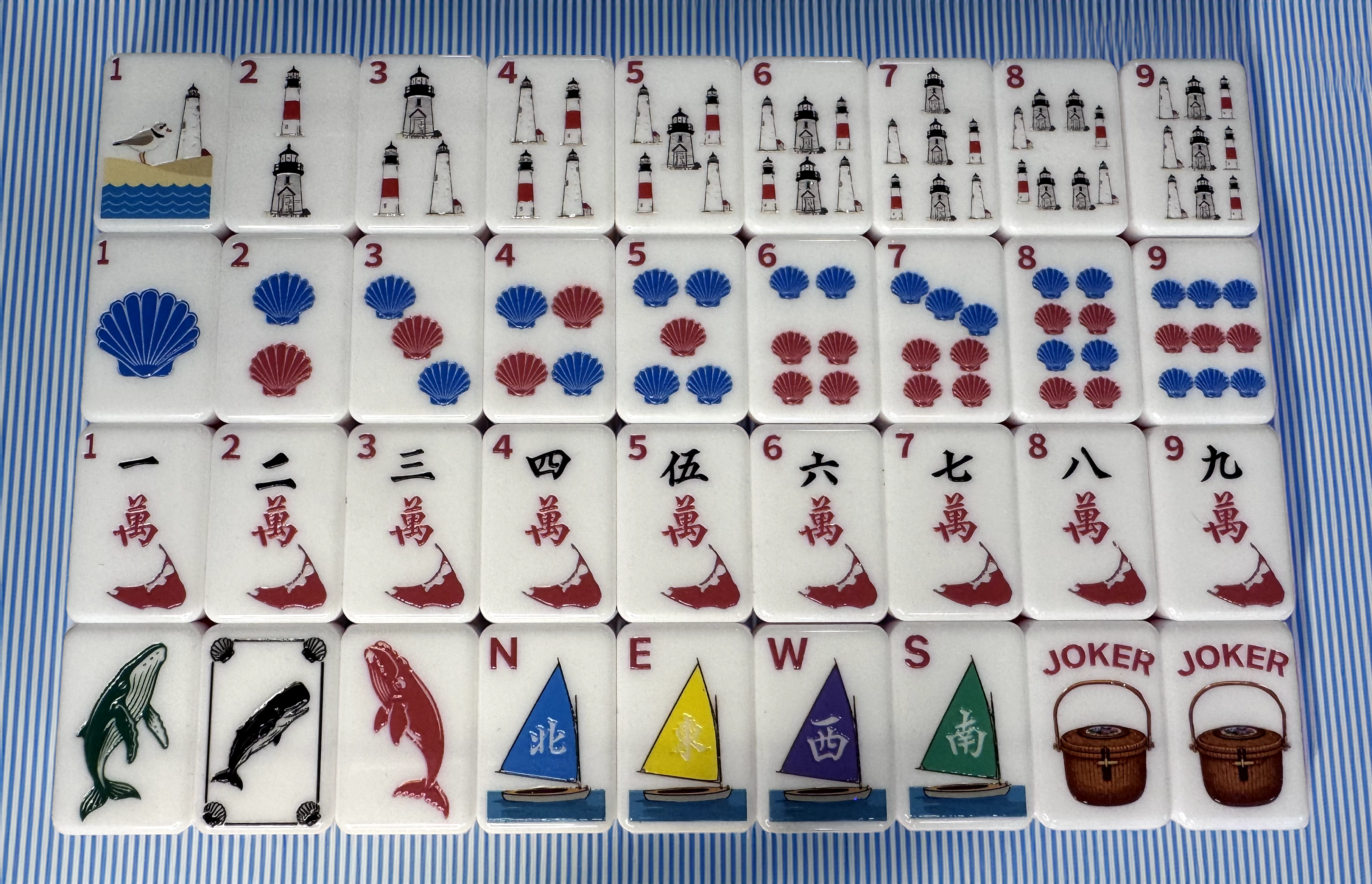 Nantucket Dreams American Mahjong Tile Set (Pre-Order)