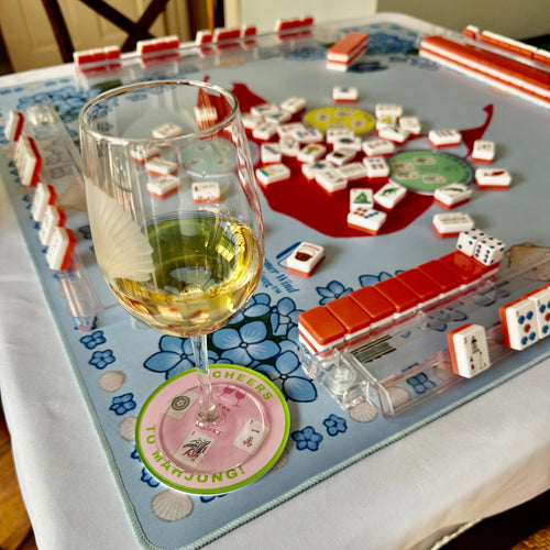 Mahjong NFC Interactive Acrylic Coasters